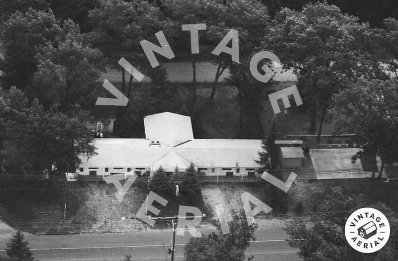 Prudenville Motel (Unknown) - 1989 Aerial